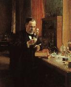 Albert Edelfelt Portrait of Louis Pasteur oil